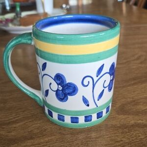 Mikasa Mug  Handcrafted Colection Portugal BF 110 FIRENZE Pattern